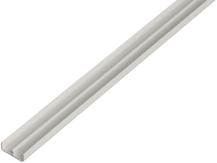 E-profiil plast alumine 16/6,5 x 5 x 1000 mm