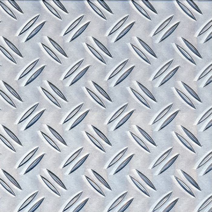 Alumiiniumplekk reljeefne 2000 x 400 x 1,5 mm