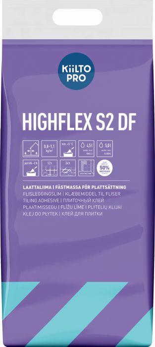 Plaadiliim Kiilto Highflex S2 DF 10 kg