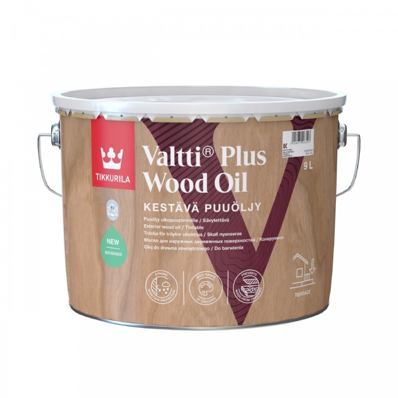 PUIDUÕLI VALTTI PLUS WOOD OIL 9L