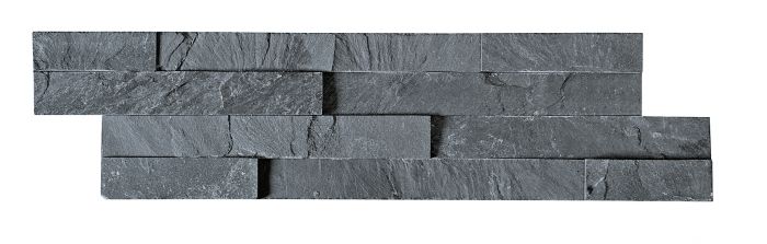 Viimistluskivi Enmon Brick must 10 x 40 cm
