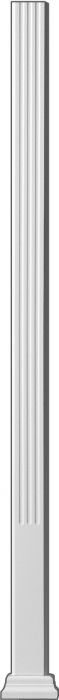 Radiaatori katte jalg Solo valge 39 x 78 x 945 mm