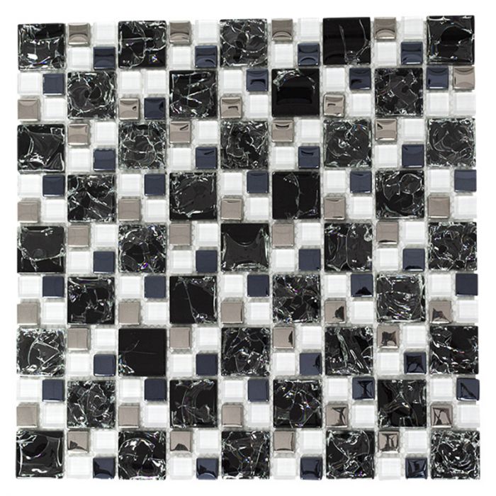 Klaasmosaiik Crystal Mix XIC K1499, 33,8 x 33,8 cm