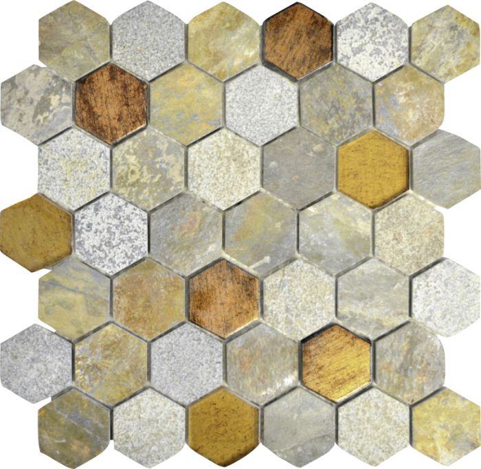 Mosaiik Hexagon HXN 1979 25,5 x 29,8 cm