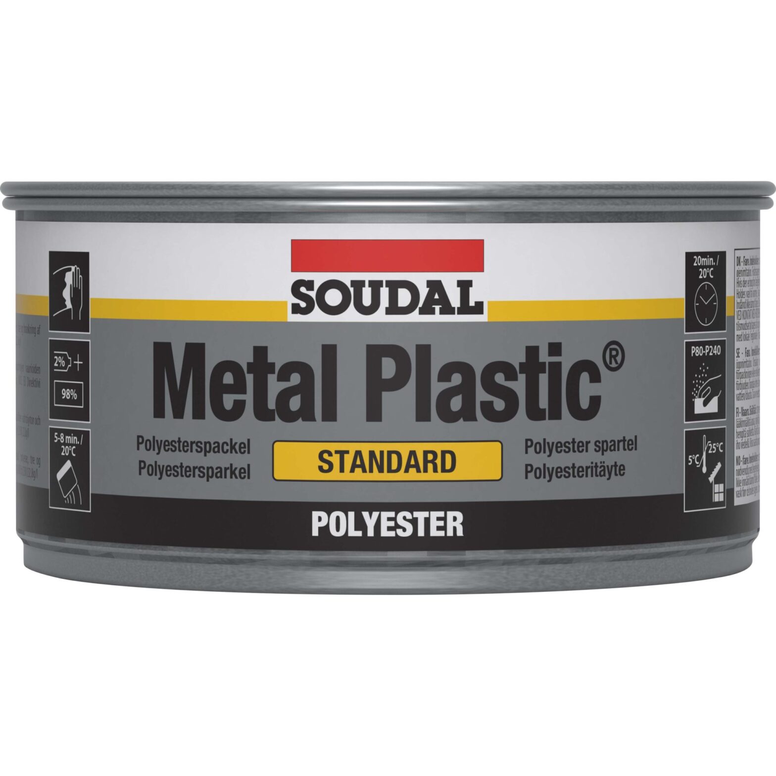 PAHTEL SOUDAL METAL PLASTIC PEHME 250G