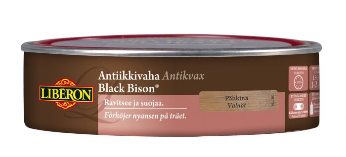 Antiikvaha Liberon Black Bison Pähkel  150 ml