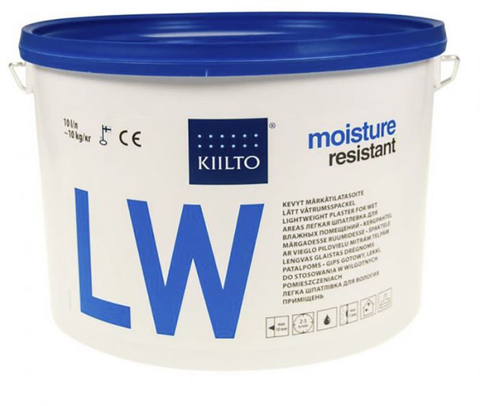 Niiskuskindel valmispahtel Kiilto LW 10 l