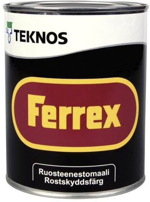 Korrosioonitõrjevärv Teknos Ferrex 1 l, valge