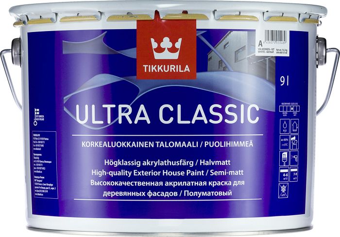 Majavärv Tikkurila Ultra Classic 9 l