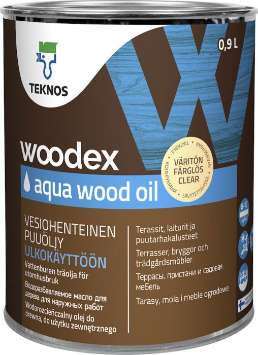 Puiduõli Woodex Aqua Wood Oil, värvitu