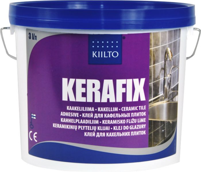 Kahhelplaadiliim Kerafix 3 l