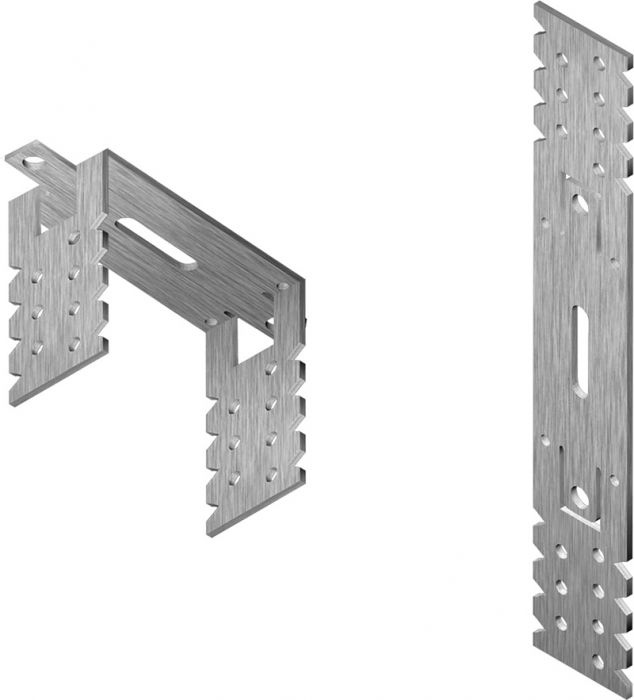 Distantsklamber Arras CD12CE, 60/60 x 30 mm