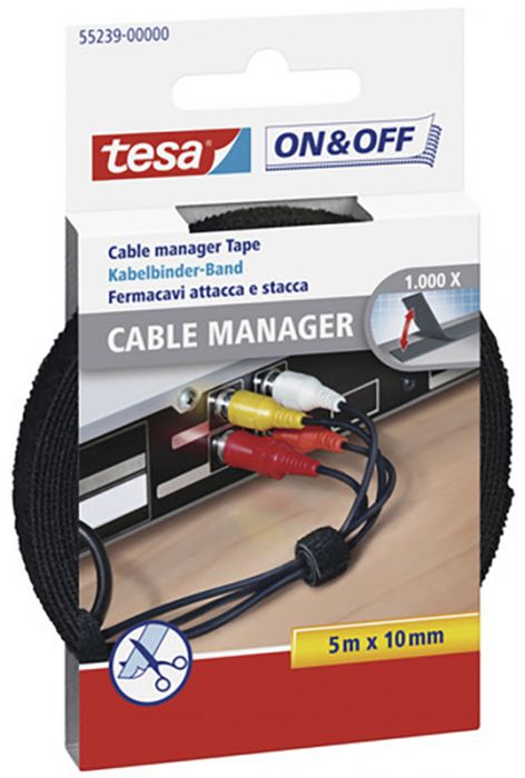 Takjapael Cable Manager 5 m x 10 mm, must