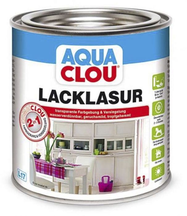 Peitslakk Aqua Combi-Clou 375 ml, mahagon