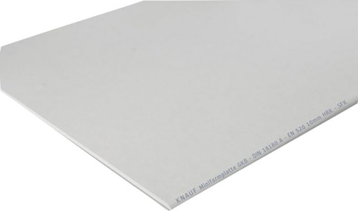 Standardkipsplaat GKB/A White mini 12,5 x 900 x 1300 mm, 1,17 m²