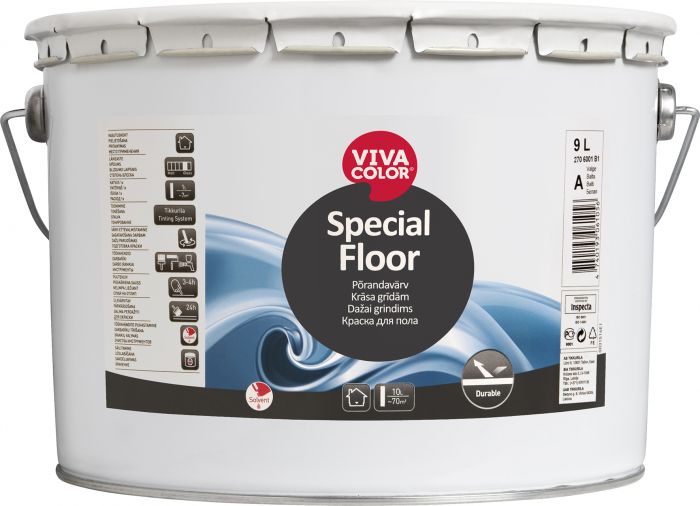 Põrandavärv Vivacolor Special Floor 9 l