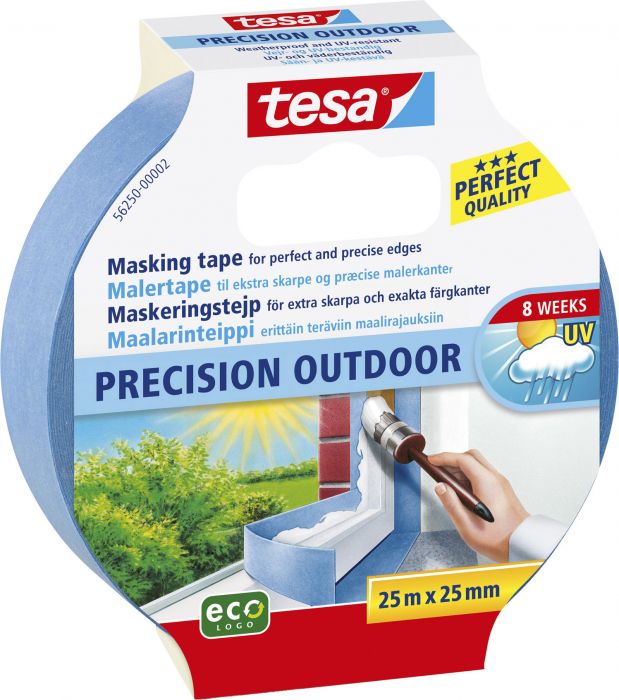 Maalriteip Tesa Precision outdoor sinine  25 m x 25 mm