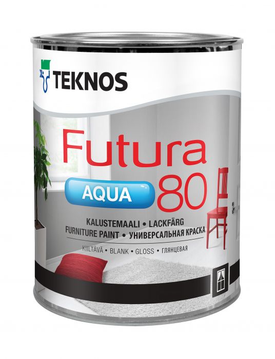Mööblivärv Futura Aqua 80