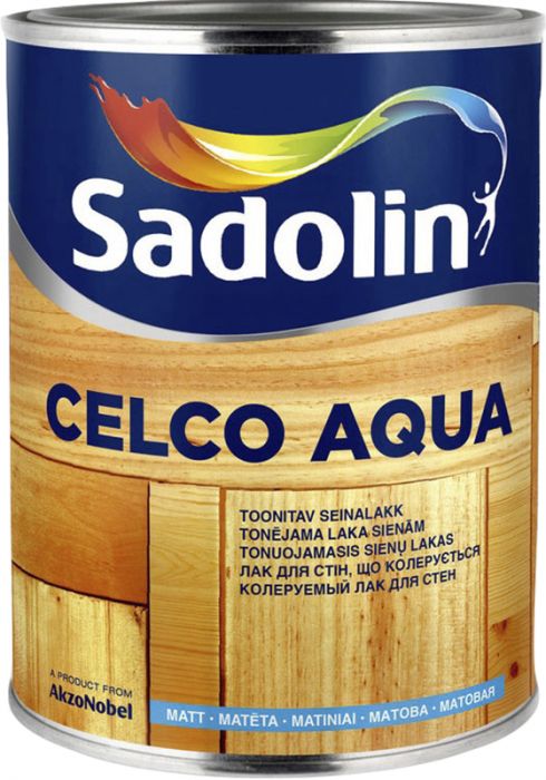 Seinalakk Celco Aqua, matt 1 l