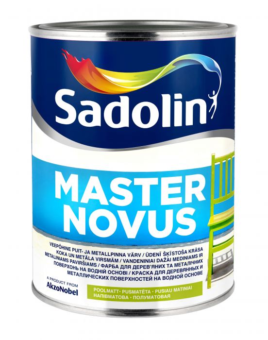 Universaalvärv Sadolin Master Novus 1 l, poolmatt