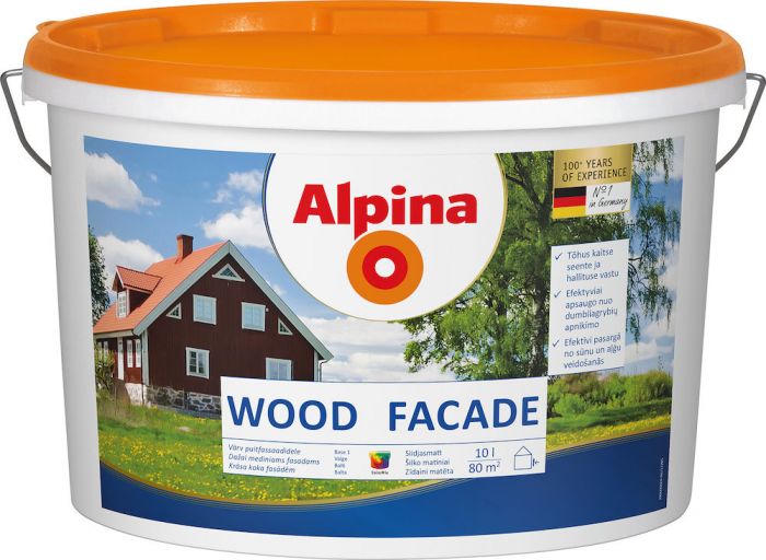 Puitfassaadivärv Alpina Wood Facade 2,5 l