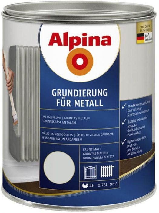 Metallikrunt Alpina 0,75 l