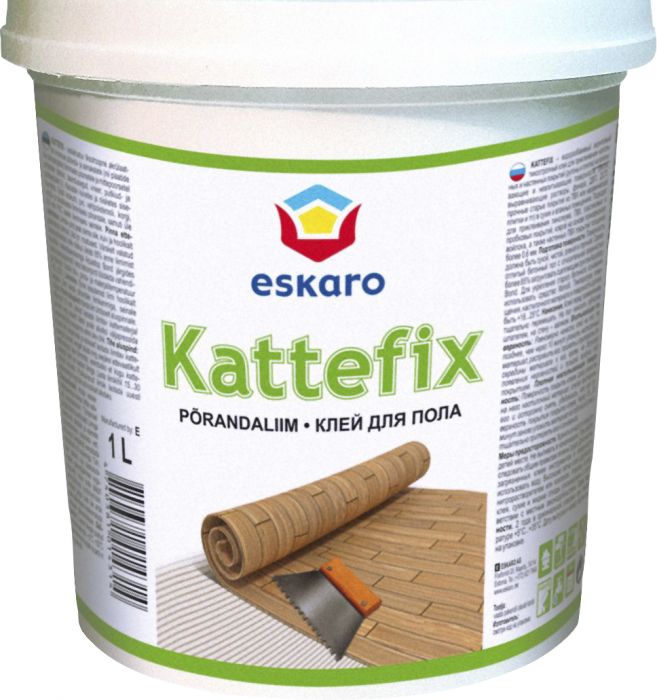 Põrandakatete liim Eskaro Kattefix 1L