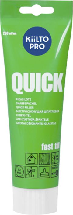 Kiilto Quick kiirpahtel 250 ml