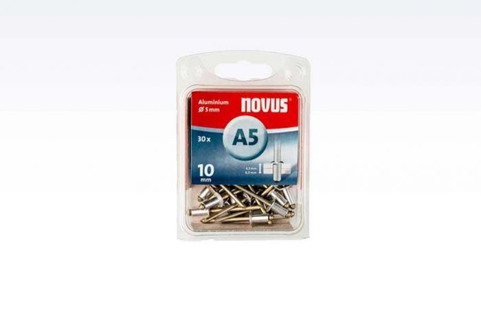 Alumiinium needid Novus A5 x 10 mm 30 tk