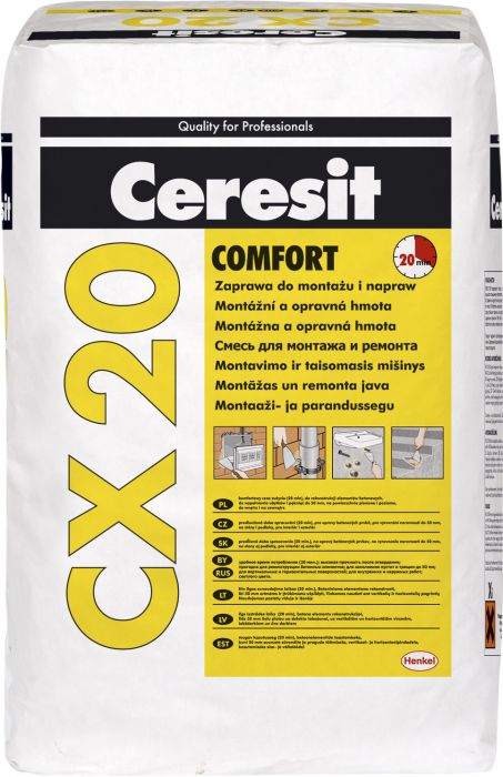 Montaaži- ja parandussegu Ceresit CX 20, 5 kg
