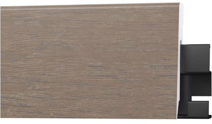 Põrandaliist Fado 12 Dark Oak, 20 x 58 x 2400 mm
