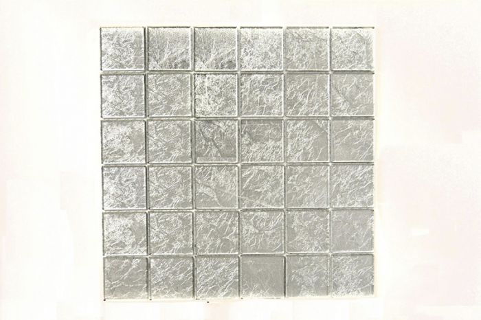 Klaasmosaiik Quadrat hõbedane 30 x 30 cm