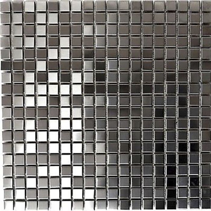 Mosaiik Silver Steel 30 x 30 cm