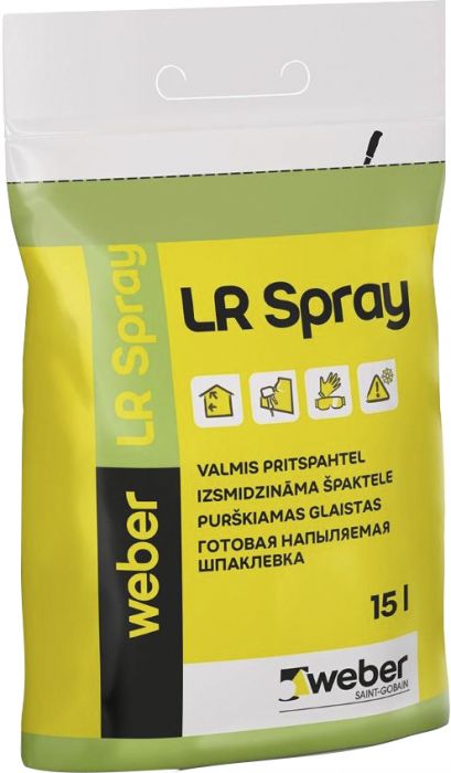 Kasutusvalmis pritspahtel Weber.vetonit LR Spray 15 l