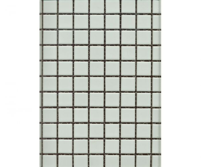 Keraamiline mosaiik valge matt 33 x 30,2 cm