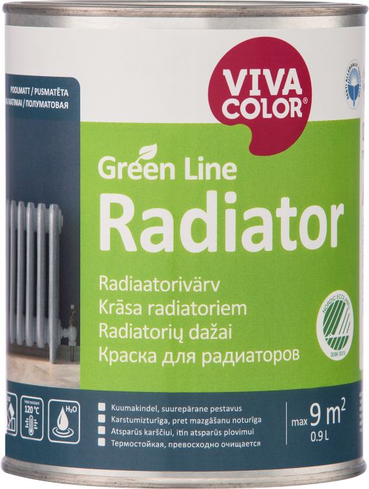 Radiaatorivärv Line Radiator 0,9 l