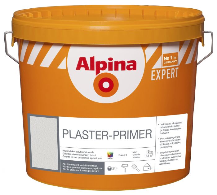 Krunt dekoratiivkrohvile Alpina Expert Plaster-Primer 16 kg