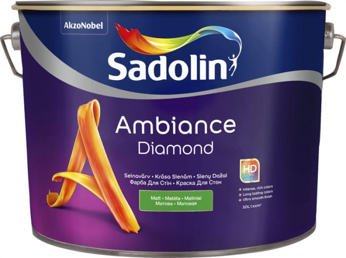 Seinavärv Sadolin Ambiance Diamond 10 l