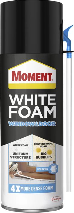Montaaživaht Moment White Foam Window&Door, 400 ml