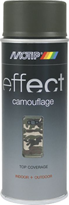Aerosoolvärv Motip Effect Camouflage RAL 6014, 400 ml