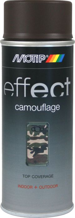 Aerosoolvärv Motip Effect Camouflage RAL 8027, 400 ml