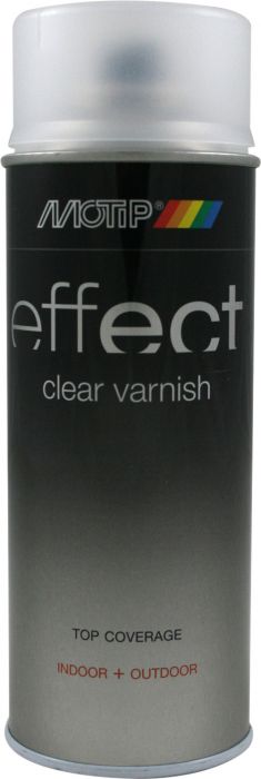 Aerosoollakk Motip Effect Clear Varnish matt 400 ml