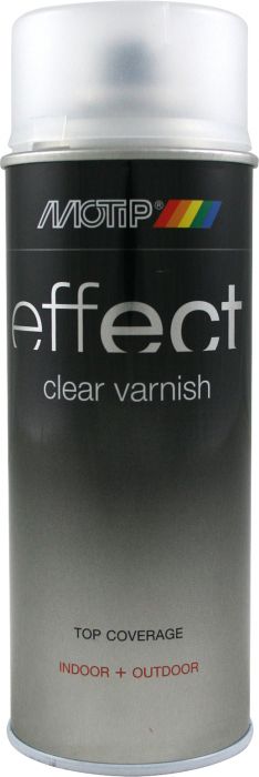 Aerosoollakk Motip Effect Clear Varnish poolmatt 400 ml