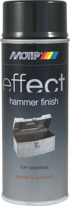 Aerosoolvärv Motip Effec Hammer Finish antratsiit 400 ml