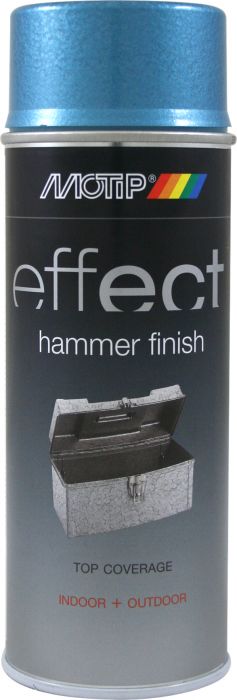 Aerosoolvärv Motip Effec Hammer Finish sinine 400 ml