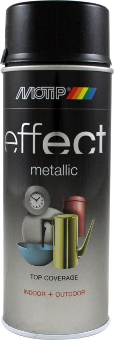 Aerosoolvärv Motip Effec Metallic Black 400 ml