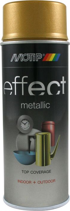 Aerosoolvärv Motip Effec Metallic Gold 400 ml