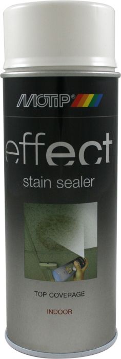 Aerosoolvärv Motip Effect Stain Sealer valge 400 ml