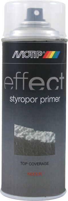 Aerosoolvärv Motip Effect Styropor Primer 400 ml