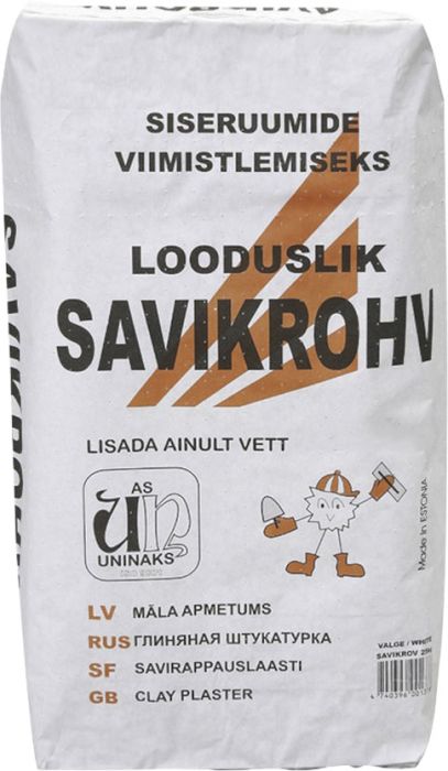 Savikrohv Uninaks valge 20 kg